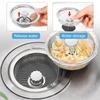 Kitchen Sink Filter Stainless Steel Sink Sewer Mesh Strainers Kitchen Tools Bathroom Floor Drains Hair Catcher Waste Plug Filter