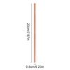 50/100pcs Disposable Paper Drinking Straws for Wedding Bridal Shower Birthday Party Decoration Baby Shower Favors Supplies