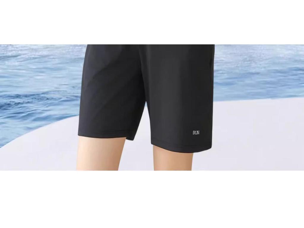 Women's High-Waist Quick-Dry Running Set with Phone Pocket - Loose Fit, Summer 4-Point Shorts