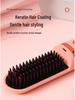 Portable Dual-Use Wireless Hair Straightener Comb with Ionic Technology