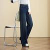 Good-looking Wide-leg Pants Autumn New High-waisted Jeans Loose Straight Pants American Pants Trousers