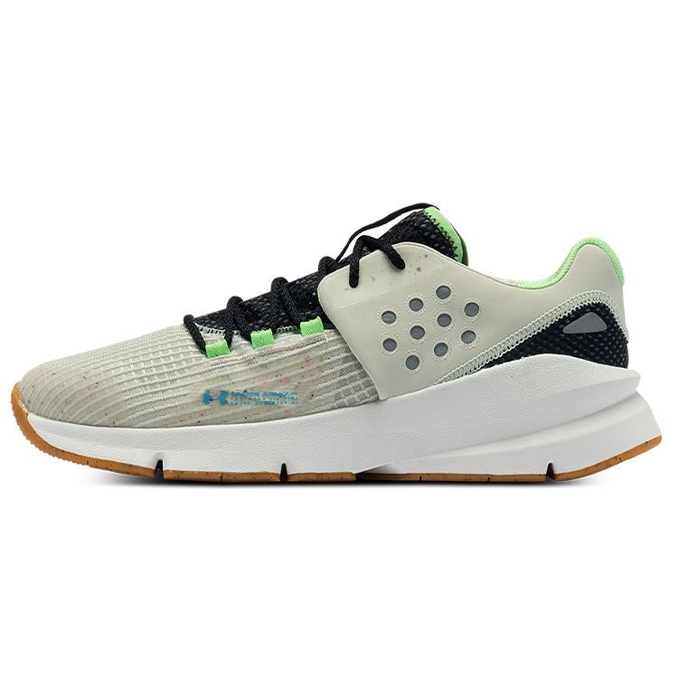 Under Armour Forge Series Rc Edp Fabric Synthetic Leather Sports Comfort Low Top Lifestyle Shoes Unisex Sneakers Pinnacle-White 3023644-101