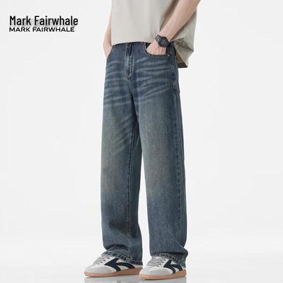 Jean ample à jambe droite pour homme Mark Fairwhale