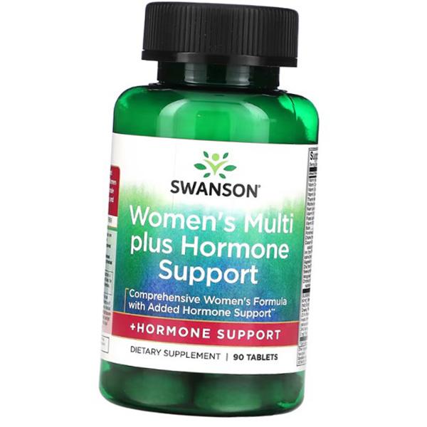 Women's Hormonal Support, Women's Multi Plus Hormone Support, Swanson  90tab (36280233)