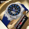 Sanda Octagonal Multifunctional Luminous Waterproof Men's Watch