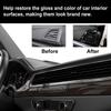 Homonth car interior refurbishment kit, instrument panel, wax, plastic cleaning, coating, glazing, daily maintenance 1set