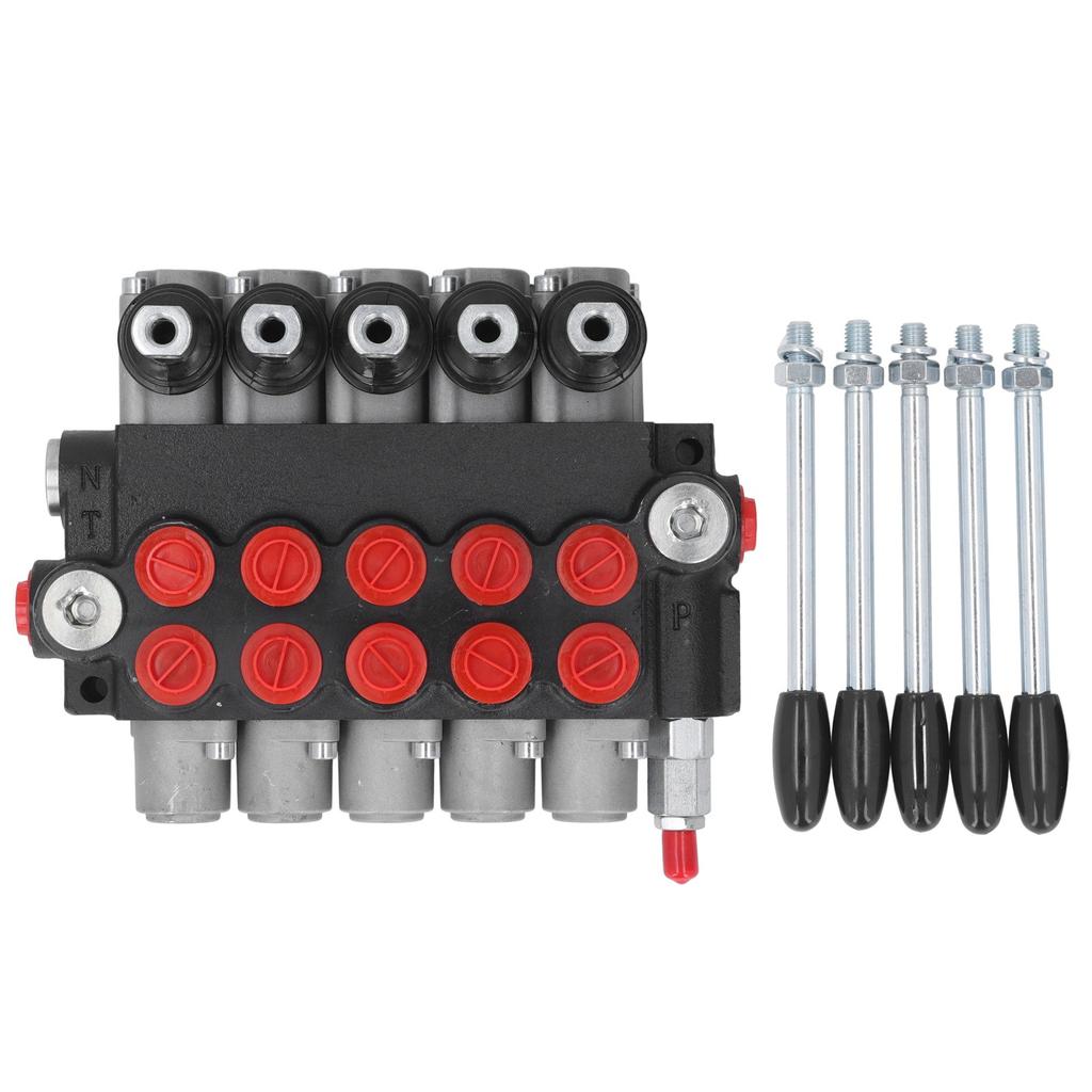 Hydraulic Directional Control Valve High Accuracy Spring Return Hydraulic Valve for Forklift Excavator