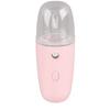 30ML Face Hydrating Mist Steam Sprayer 150mAh Portable Facial Humidifier for Hiking Pink