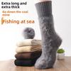 Long Woolen Socks with Fleece and Thickened Socks for Cold Protection and Warmth