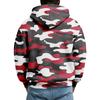 Men's Half-Zip Hooded Plaid Pullover Drawstring Print Casual Sports Sweatshirt