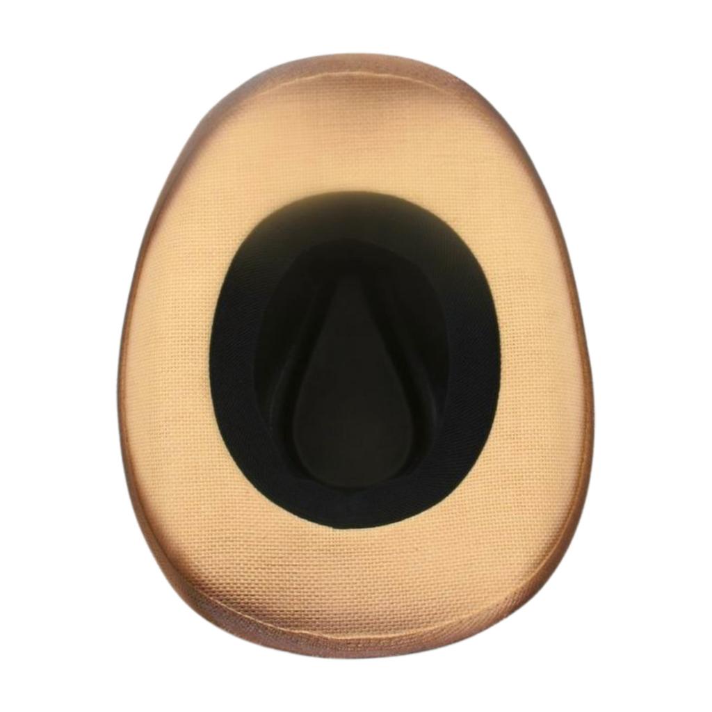 Ethnischer Stil Western Cowboyhut Hochwertiger Lässiger Hut Performance-Hut Sommer Strohhut