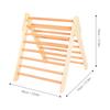 70x70x60CM Foldable Climbing Triangle Climbing Ladder for Infants Young Toddlers Climber