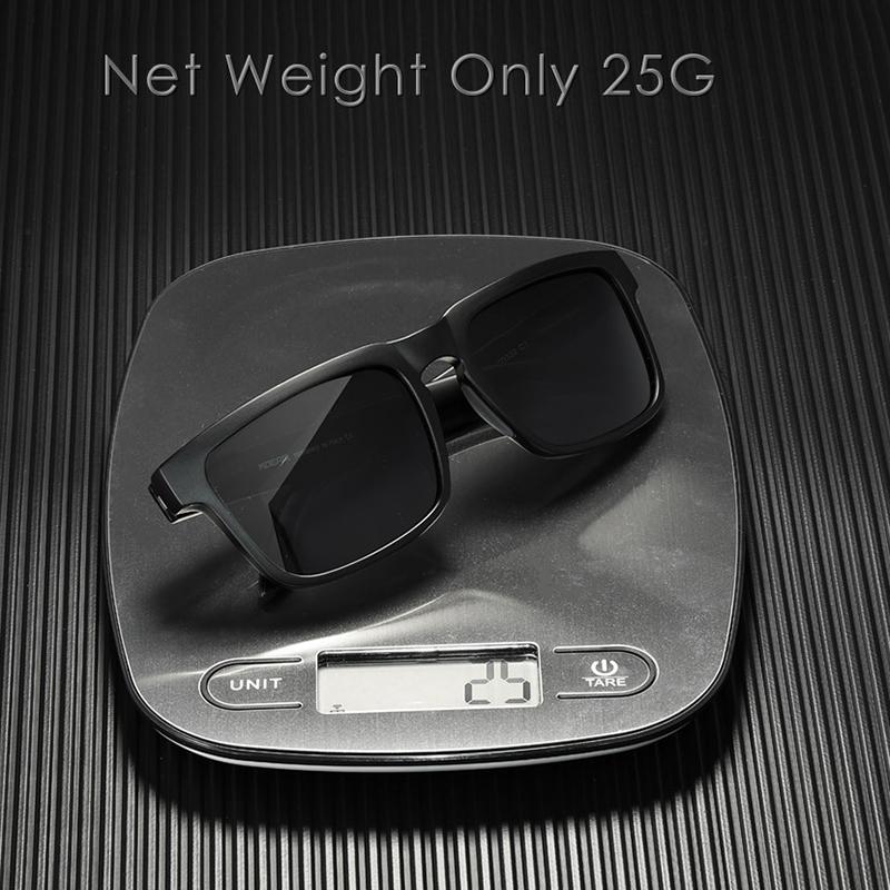 2PCS - KDEAM Brand Original Design Men Square Polarized Sunglasses Fishing Fashion Women Sun Glasses Colorful Eyewear
