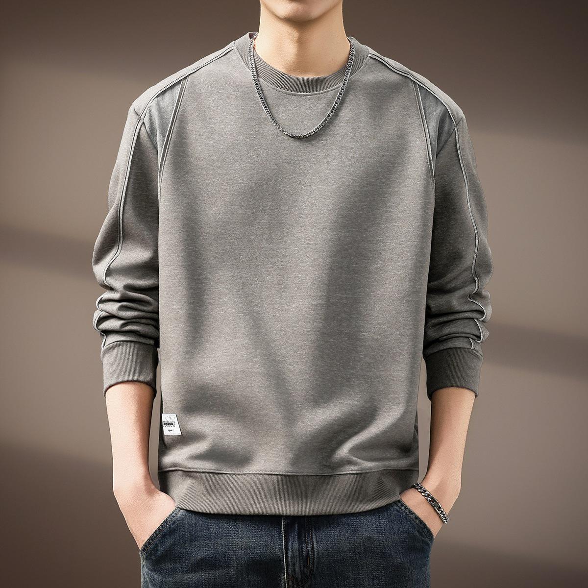 Premium Men s Vintage Tie-Dye Deconstructed Hoodie - Autumn Trendy Loose Fit Pullover XL (140-160 jin)