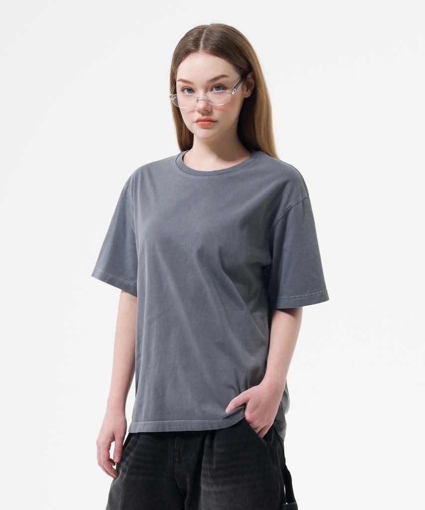 Descheuis Everyday Pigment Short Sleeve T-Shirt Charcoal