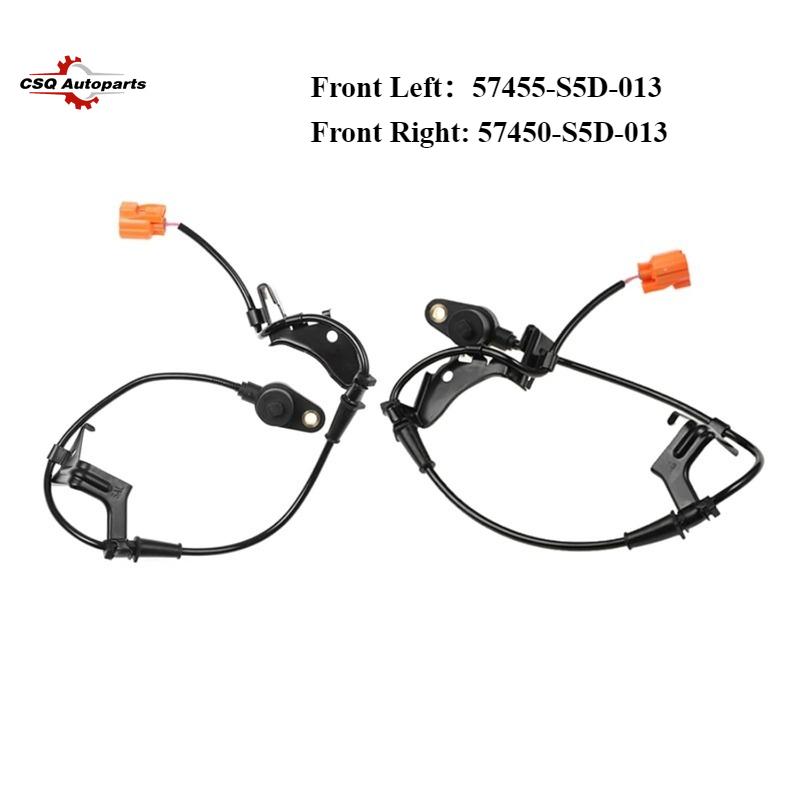

57450-S5D-013 For HONDA CIVIC 1.7L 57455-S5D-013 Front Left/Right ABS Wheel Speed Sensor NewCar Spare Parts Front Left