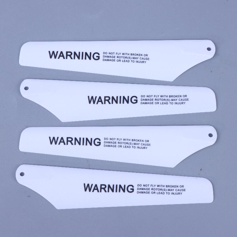 1 Set Rc Spare Parts For Syma S39 Wind Leaf Fan Main Blade Props Connect Buckle Flybar Tail Blade R/C Helicopter Toy Model