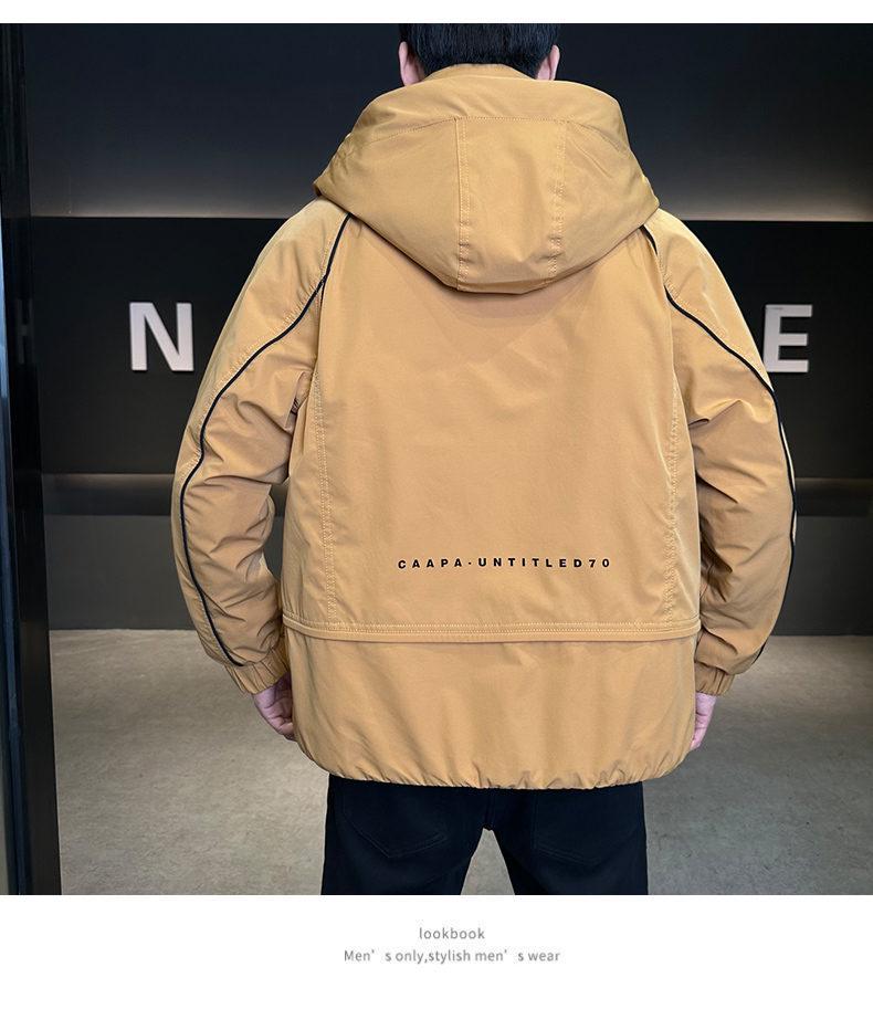 Men's High-End Hooded Winter Down Jacket 2025: Stylish, Warm, and Trendy Outerwear