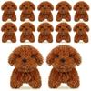 Teddy Dog Plush Toys 4.72 Inch Stuffed Puppy Dogs Mini Plush Dogs for Adopt a Puppy Party Favors Christmas Baby Shower Birthday