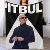 Mr Worldwide Pitbull Rapper Kuscheldecke Warme Akzentdecke für Wohnzimmerdekoration