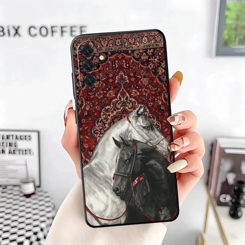 Horse Art Aesthetics Soft Phone Case for Samsung A17 A37 A57 A16 A26 A36 A56 A15 A25 A35 A55 A14 A24 A34 A54 A13 A23 A33 A53 A52