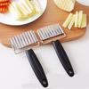 Stainless Durable Contemporary Steel Potato For Effortless Cutting Vegetable