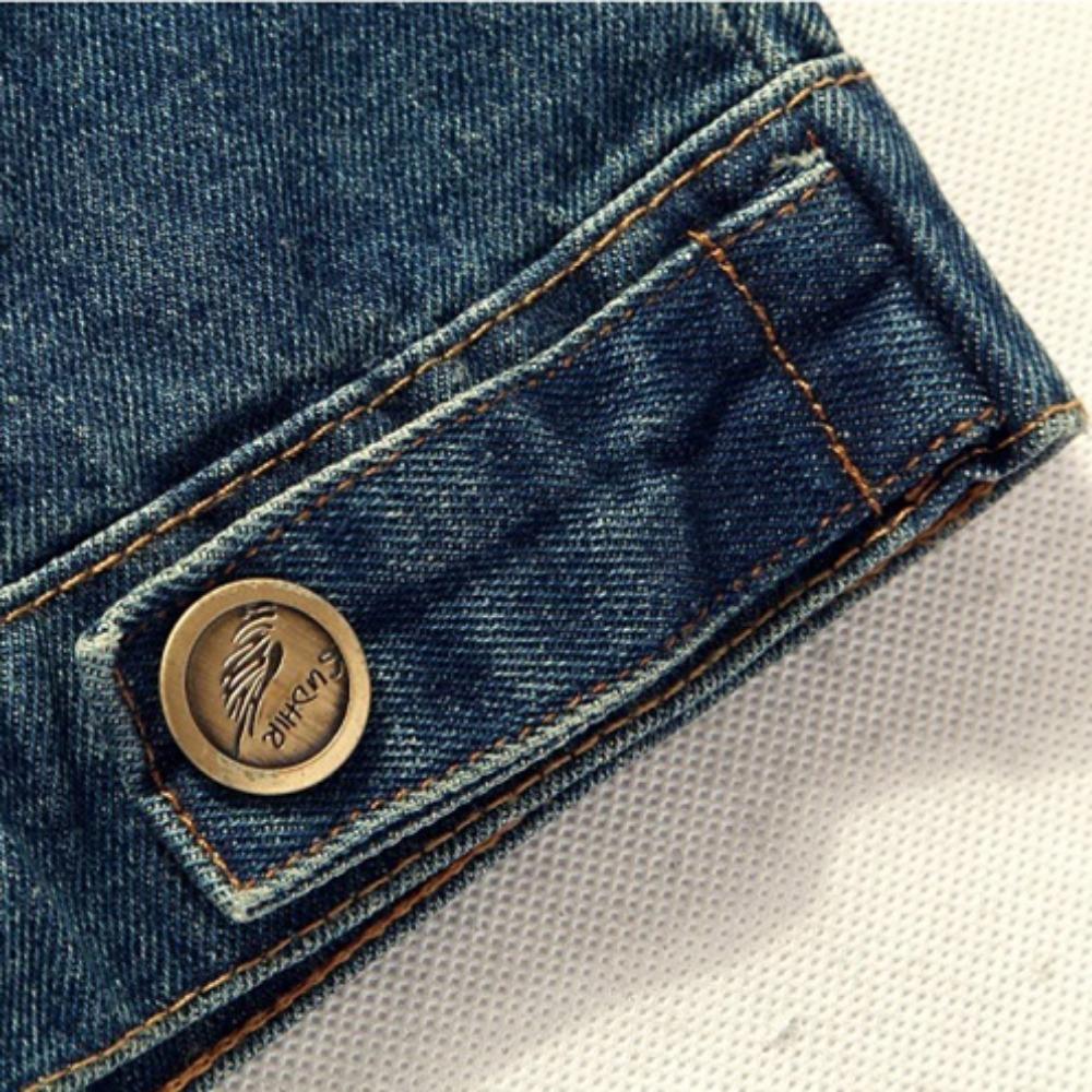 New Spring Autumn Vintage Design Men's Denim Vest Male Black Sleeveless Jackets Men Hole Jeans Waistcoat 6XL
