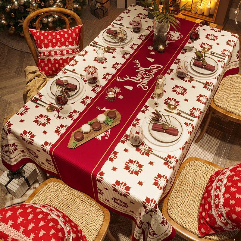 Fata de masa cu tema de Craciun Fata de masa dreptunghiulara Fata de masa impermeabila pentru mese