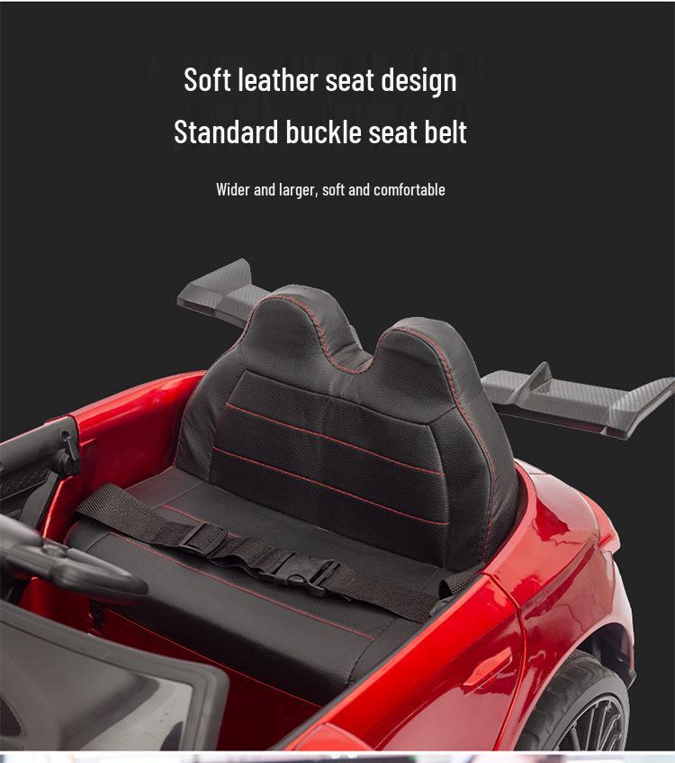 Carro Elétrico de 4 Rodas com Controle Remoto para Meninos e Meninas