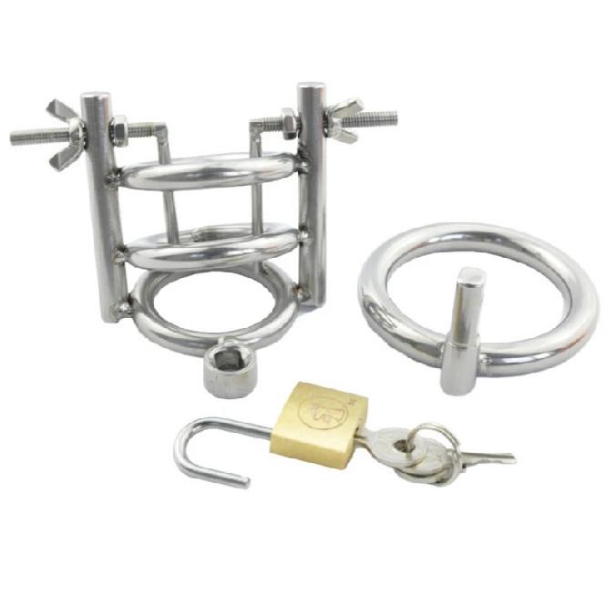 Male Urethral Lock Dilatator Chastity Device Cock Ring Penis Cage - Dilatation Penis Lock for Adult Entertainment