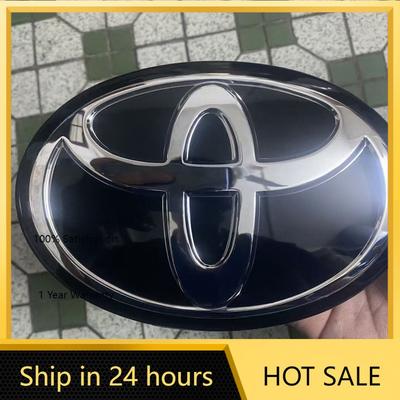 Hub Caps Epoxy Coated Front Grille Emblem 190x130mm for 2017-2018 Toyota Tundra and Land Cruiser | Replaces OEM 92806-No190