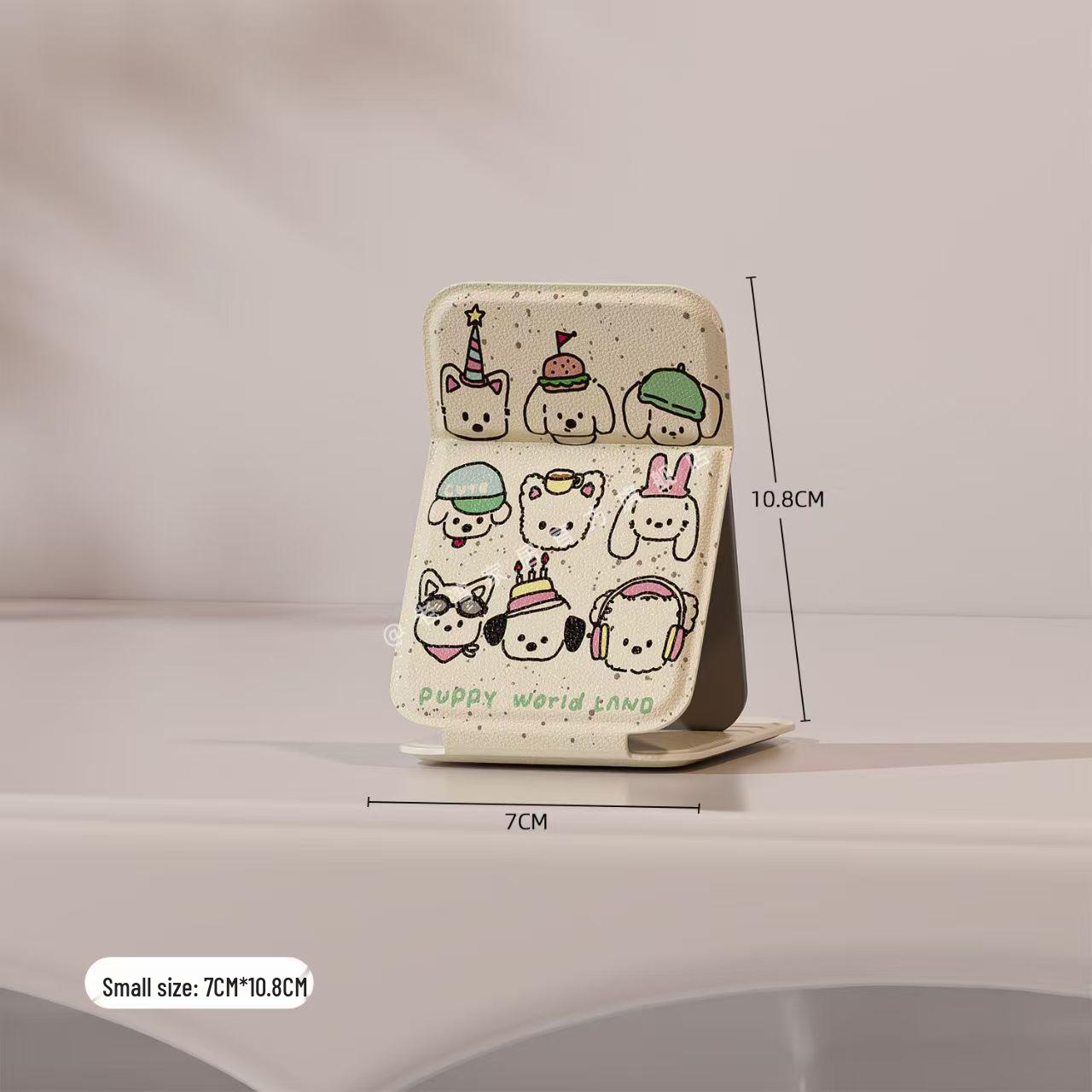 Компактное многофункциональное дорожное зеркало для макияжа - Удобный складной мини-карманный дизайн