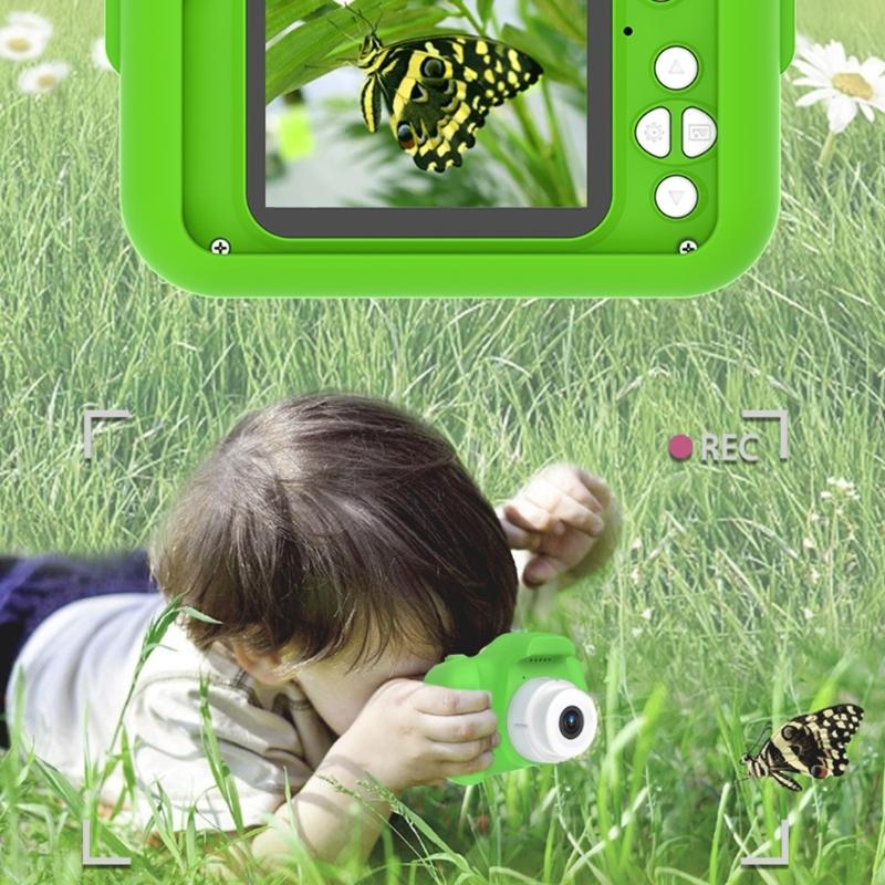 Rechargeable Toy Camera For Children ABS Plastic Video Recording Creative Music Camera Toy Indoor Outdoor Activity