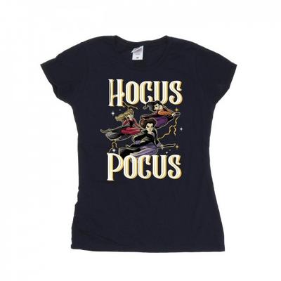 Hocus Pocus Dam/Damer Flygande Bomulls T-shirt