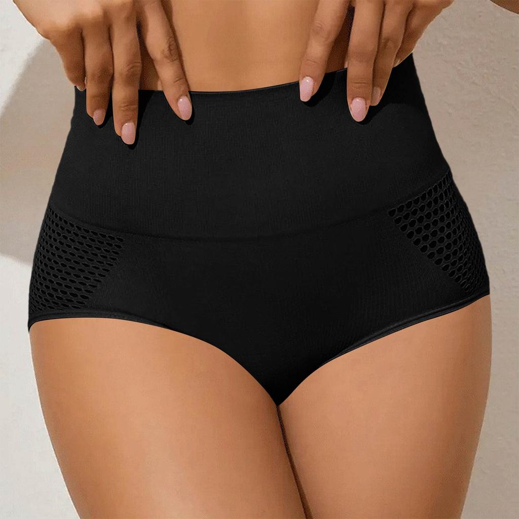 High Waist Shaping Panties for Women Seamless Tummy Control Butt Lifting Underwear Breathable Stretch Fabric Comfortable Fit