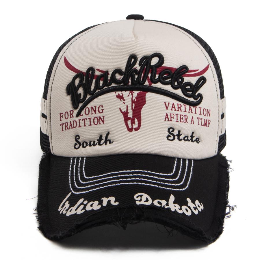 Summer Mesh Trucker Hat Men Vintage Embroidery Baseball Cap Sun Visor Retro Snapback Women Hip Hop Dad Caps For Outdoor Casual