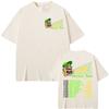 Rapper Feid Ferxxo Europe Fastest Tour 2025 Double Sided Print T Shirts Men Women Vintage Hip Hop High Quality Oversized T-shirt