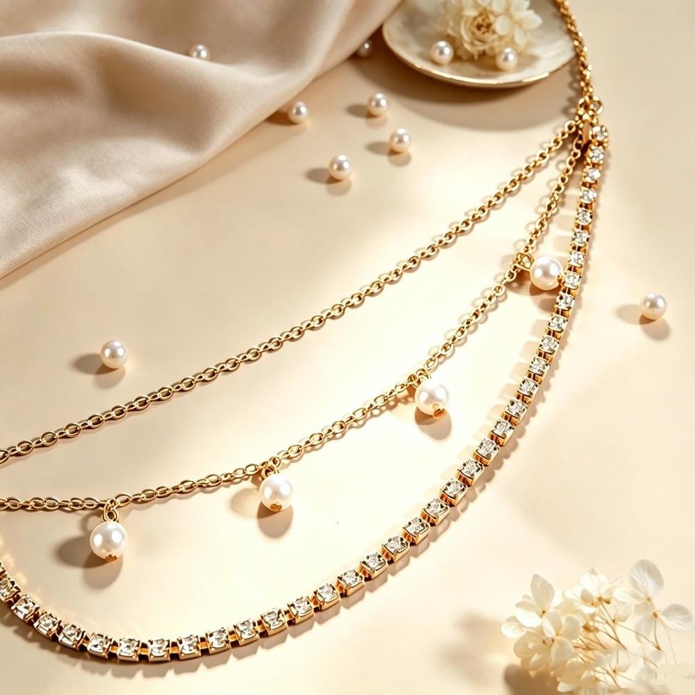 Long Tassels Bohemian Hair Chain Rhinestone Crystal Headband Ornament Women Girls
