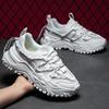 2025 new fashion couple dad shoes, Korean version of young student sports shoes men's trendy ins casual shoes