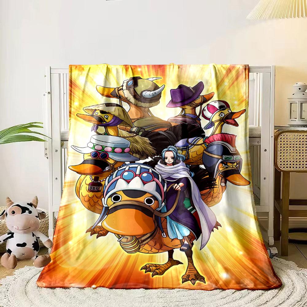 

Stylized ducks wearing diverse hats and accessories under glowing light. for all seasons blanket lunch break throw gift 80cm x 120cm