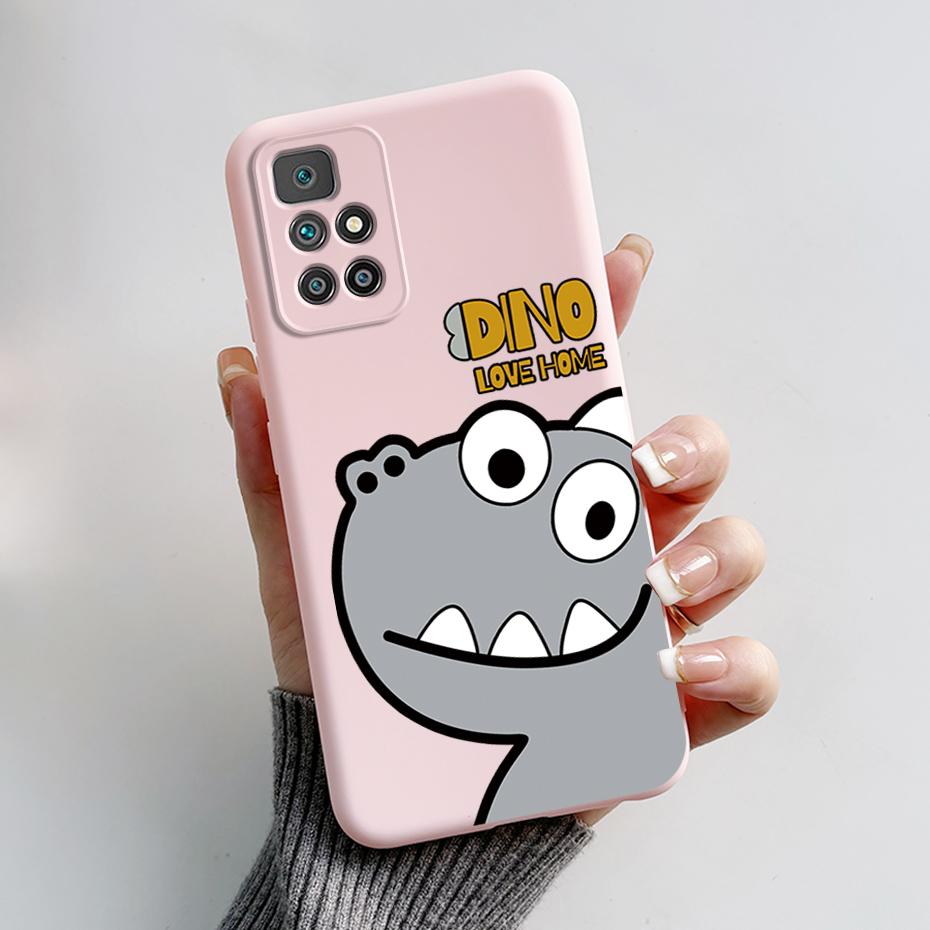 For Xiaomi Redmi 10 Prime 2022 Case Cute Bear Cartoon Shockproof TPU Cover For Xiaomi Redmi 10 Phone Case Redmi10 2022 Soft Capa
