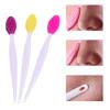 Double Sided Silicone Nose Blackhead Remover Brush Exfoliating Cleaning Tool