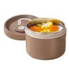 Insulated Food Lunch Container Thermal Lunch Box  1-Tier stainless steel Insulated Bento Box Portable Food Storage Container