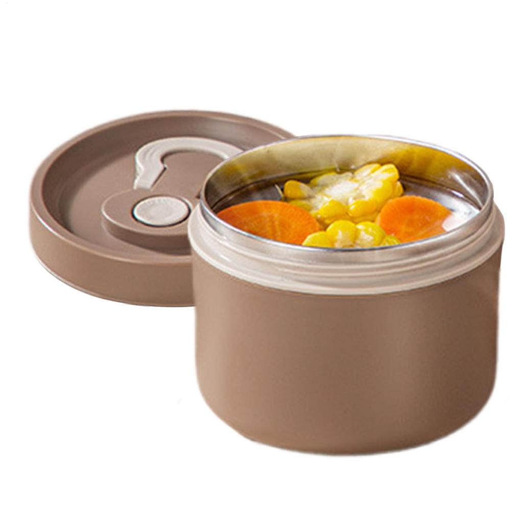 Insulated Food Lunch Container Thermal Lunch Box 1-Tier stainless steel Insulated Bento Box Portable Food Storage Container