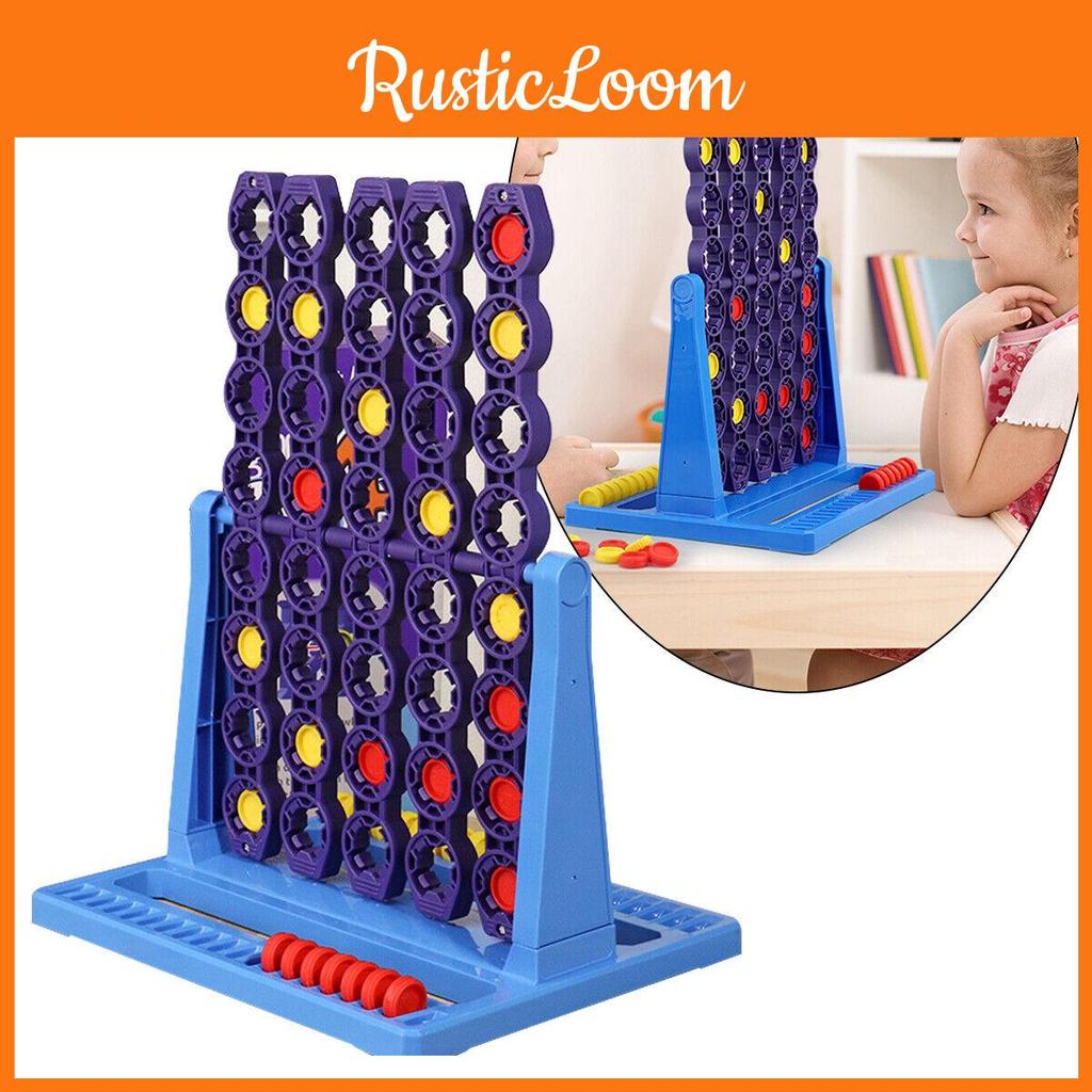 Interactive Plastic Desktop Game With Rotating Four-in-a-row Indoor Fun For Kids And Families Shantou China
