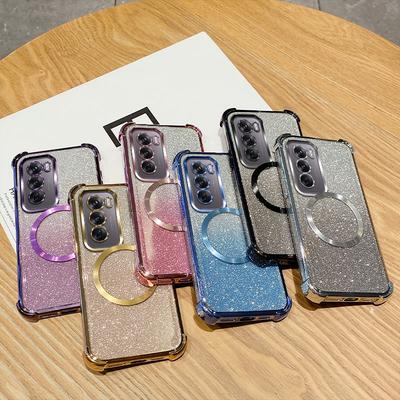 Custodia per telefono con anello magnetico antiurto per OPPO Reno 12 11 10 Pro 8 7 6 5 5G 12F 11F 7Z 8Z Reno8 T 8T Find X3 X5 Lite X7 Ultra Capa