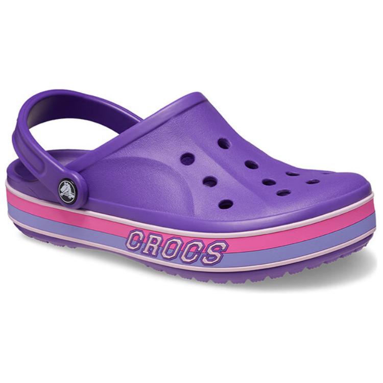 Crocs Comfortable Versatile Clogs Unisex Footwear Purple 208268-5AV