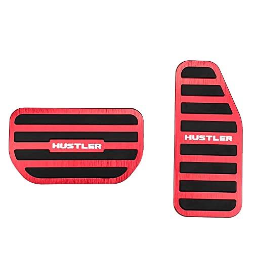 

BOYOUS [Latest Model] Suzuki Hustler MR52S MR92S Aluminum Pedal No Tools Required Specially Designed Brake Accelerator Cover Scratch Resistant Di