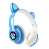 Cat Ear Bluetooth 5.0 Headphones: Wireless Sports Luminous Gaming Headset