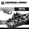 Für Husqvarna 2024-2025 TE 300 TE 250 FE 250 FE 350 FE 450 501 Verlängerte Fußrasten Fußstütze TC 125 FC 250 FC 450 TX 300 2023-2025
